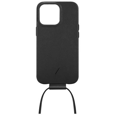 Cinghia In Pelle Per Iphone 13 Pro Max Clic Lock Case, Nero - Foto 2