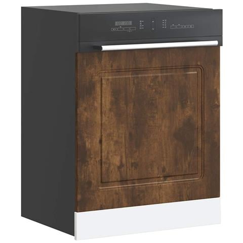 Pannello Lavastoviglie Kalmar Rovere Fumo 60x1,5x67 Cm - Foto 1