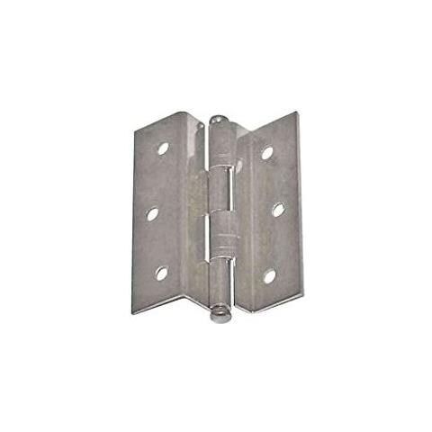 Mobilia - 2 Cerniere Curva Con Collo Alto Spina Sfilabile Ferro Nichelato 50x40 Dx - Foto 1