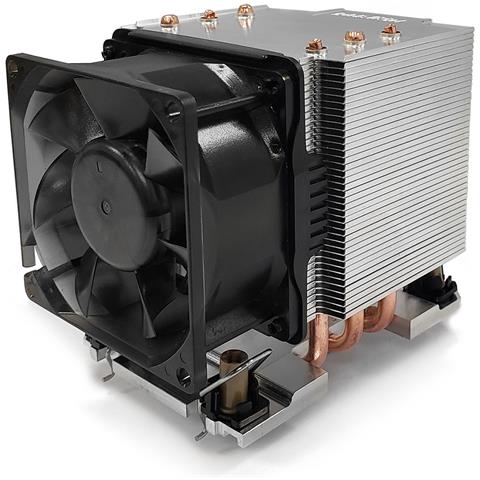 N6 sistema di raffreddamento per computer Processore Raffreddatore d'aria 8 cm Alluminio, Nero, Rame 1 pz - Foto 1