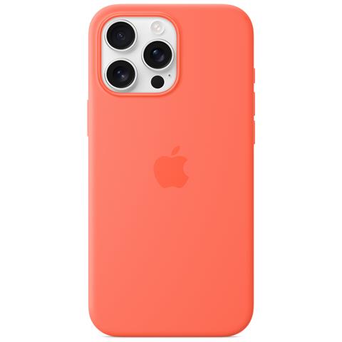 Custodia MagSafe in silicone per iPhone 16 Pro Max - Mandarancio - Foto 1