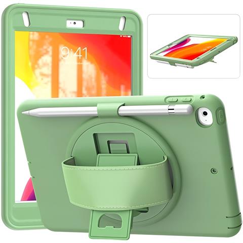 Custodia Verde Con Supporto E Cinghia Per Ipad Mini 4/5 - Protezione Elegante E Funzionale! - Foto 1