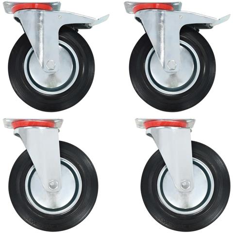 Lusso Casadino -  Rotelle Girevoli 4 Pz 200 Mm - Foto 2