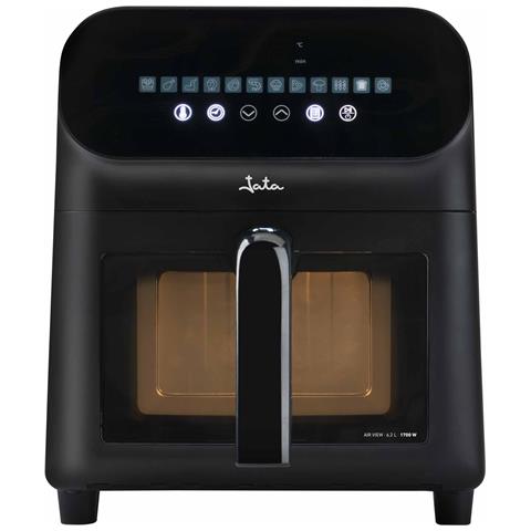 JEFR1230 friggitrice Singolo 6,2 L Indipendente 1700 W Friggitrice ad aria calda Nero - Foto 1