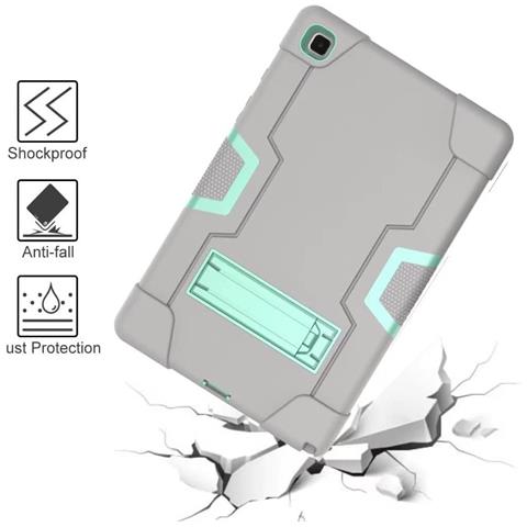 Custodia Per Samsung Galaxy Tab A 10.1"" Supporto E Alloggiamento Per Stilo Grigio - Foto 2