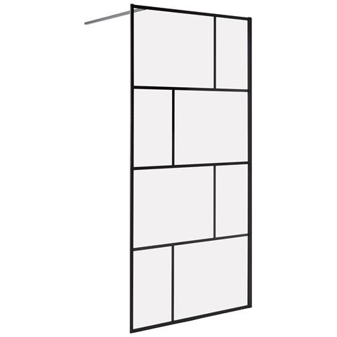 Parete Doccia Tapajos 90 X 195 Cm Nero - Foto 2