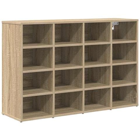 Scarpiera rovere sonoma 103 x 30 x 67 cm Legno multistrato - Foto 1