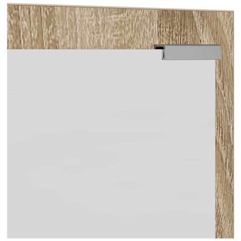 Appendiabiti a muro Rovere Sonoma 100 x 10 x 100 cm - Foto 9