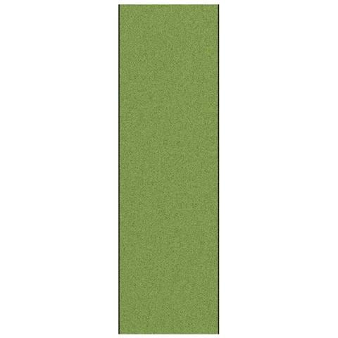 Tappetino Verde e Nero 120 x 400 cm Poliammide e PVC - Foto 1