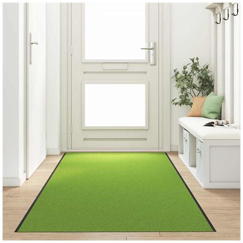 Tappetino Verde e Nero 120 x 400 cm Poliammide e PVC - Foto 2