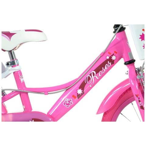 Sch Roses 16'' - Bicicletta Per Bambine (5-7 Anni), Ruote 16'', Telaio Acciaio, Con Accessori - Colore Rosa - Foto 5