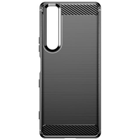 Custodia Protettiva In Tpu Per Sony Xperia 5 Iii - Nero - Foto 1