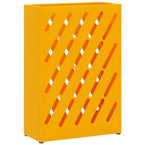 Supporto per Ombrellone giallo senape 28 x 12 x 41 cm Acciaio - Foto 1