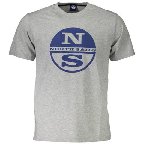 MAGLIETTA A MANICHE CORTE DA UOMO GRIGIO - Colore: Grigio, Taglia: L - Foto 1