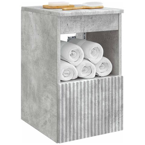 Mobile da Bagno Grigio Cemento 30 x 44,5 x 50 cm - Foto 2