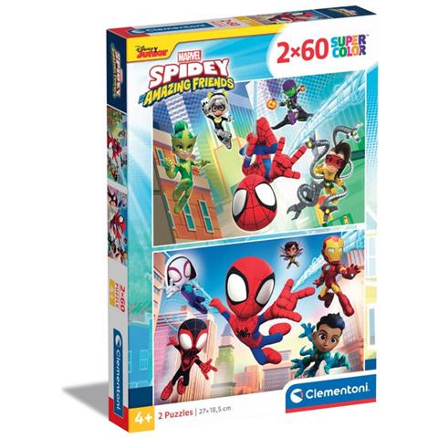 Spidey & His Amazing Friends Puzzle 60 pz Fumetti - Foto 1