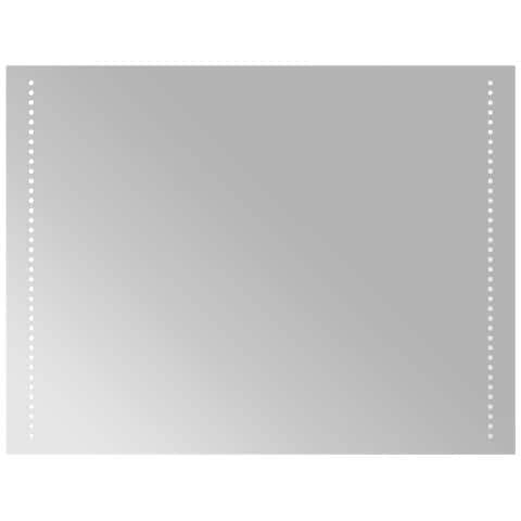 Specchio da bagno LED Trasparente 60 x 80 cm vetro temperato - Foto 1