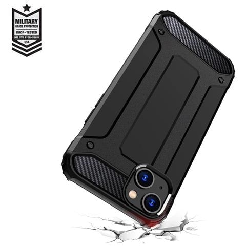 Custodia Ibrida Armor Per Iphone 15 Plus - Nera. - Foto 2