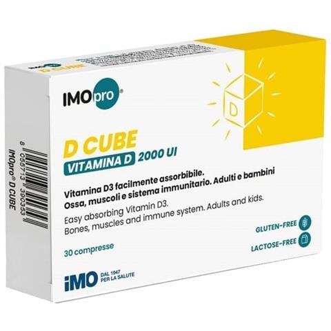 Imopro D Cube 30 Compresse 600 mg - Foto 1