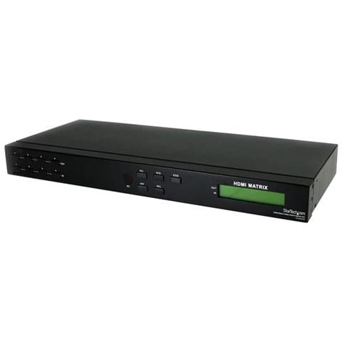 Sdoppiatore switch video matrice HDMI 4x4 con audio e RS-232 - Foto 1