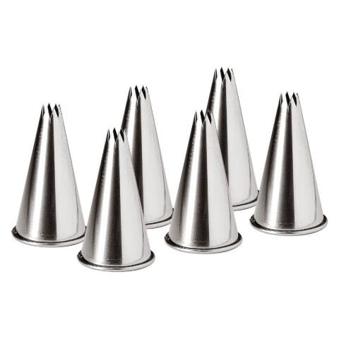 Set 6 Bocchette A Stella Inox 123784 - Foto 1