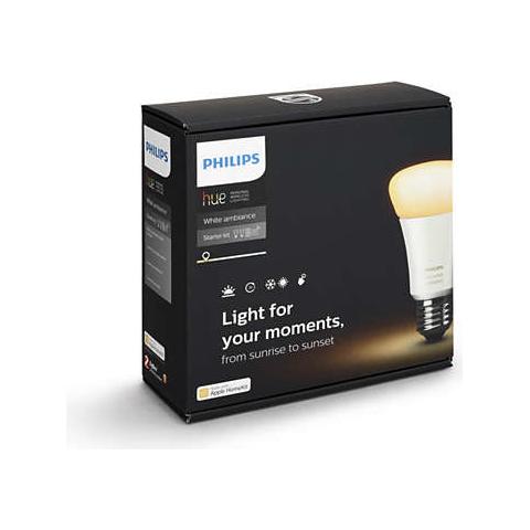 Hue White Ambiance Starter Kit 2 lampadine 1 Bridge 1 Interruttore - Foto 2