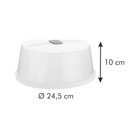 Coperchio Microonde 24cm 10cm H. Trasparente - Foto 4