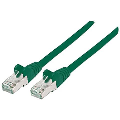 ICOC LS6A-100-GREEN - Cavo di rete Patch in rame Cat. 6A Verde SFTP LSZH 10m - Foto 1