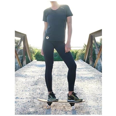 T-shirt Happy And So Multisport ™ - Donna - Nero E Oro - 42 - Foto 1