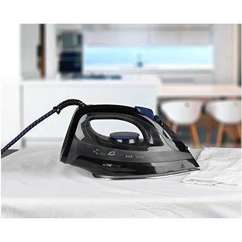 Ferro da Stiro a Vapore DB 3703 Capacità 0.15 Litri Potenza 1800 Watt Colore Nero / Blu - Foto 2