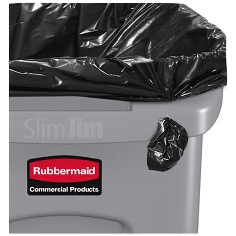 Rubbermaid 1971258 Collettore Di Rifiuti Con Condotti Di Ventilazione, Plastica, 60 L, Grigio - Foto 2