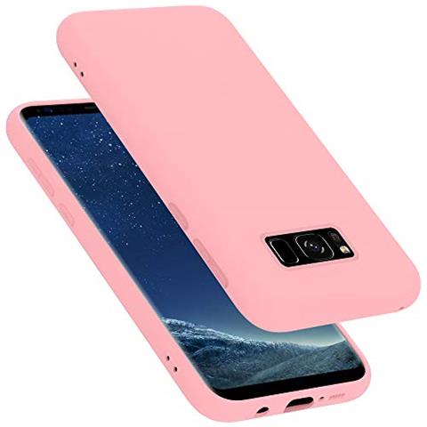 Custodia Compatibile Con Samsung Galaxy S8 Plus In Liquid Rosa - Coperchio Protettivo In Silicone Tpu Flessibile - Foto 1