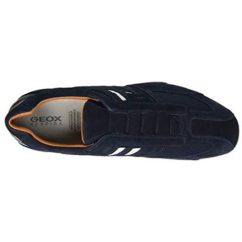 Uomo Uomo Serpente Sneakers Navy 42 Ue - Foto 2