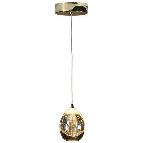 Lampada A Sospensione A Barra Dritta, Oro, Champagne - Foto 2