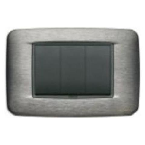 Placca Eikon Round 3 Moduli - 20683.93 - Foto 2