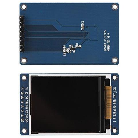 1.8 St7735 Spi Serial Port 128 160 A Colori Tft Screen Display Lcd Del Modulo Di Controllo Consiglio 8 Pin Con Orizzontale O Regolazione Verticale - Foto 2