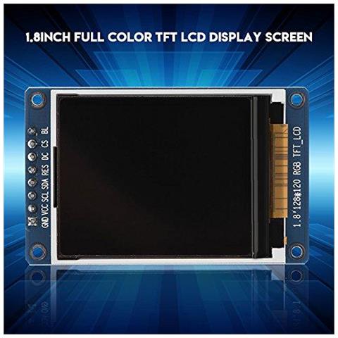 1.8 St7735 Spi Serial Port 128 160 A Colori Tft Screen Display Lcd Del Modulo Di Controllo Consiglio 8 Pin Con Orizzontale O Regolazione Verticale - Foto 4