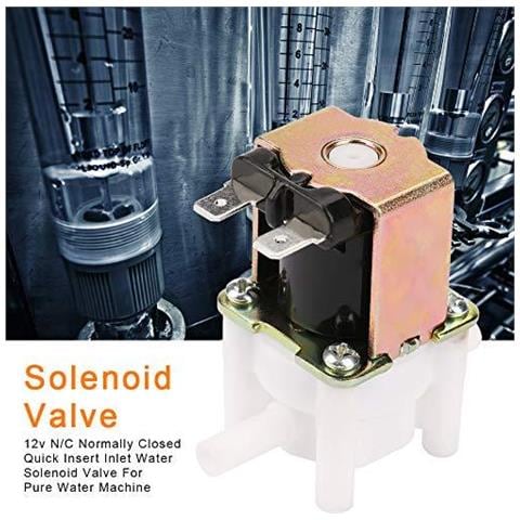 Magnetic Valvola Di Ammissione Nc Solenoide Acqua Valvola Elettrica Flussostato Dellacqua Valvola 12v - Foto 4