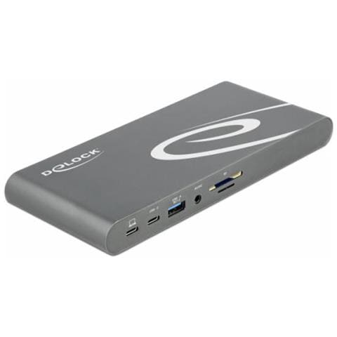 Usb Type-c Dp 1,4 Docking Station Triple 4k Display - Dockingstation - Usb-c 3,2 Gen 1 / Thunderbolt 3 - Hdmi, 2 X Dp - Gige (87772)  - Foto 3