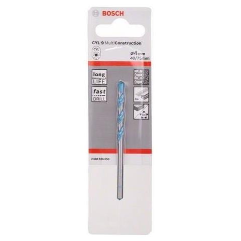 2 608 596 050, Trapano, Alluminio, Mattone, Ceramica, Cemento, Muratura, Plastica, Materiale del smultistrato, Lamina di met, Attacco cilindrico - Foto 3