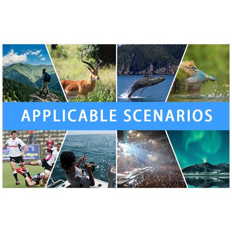 Binocolo Monoculare / Telescopio Impermeabile Ingrandimento 40x60 - Foto 12