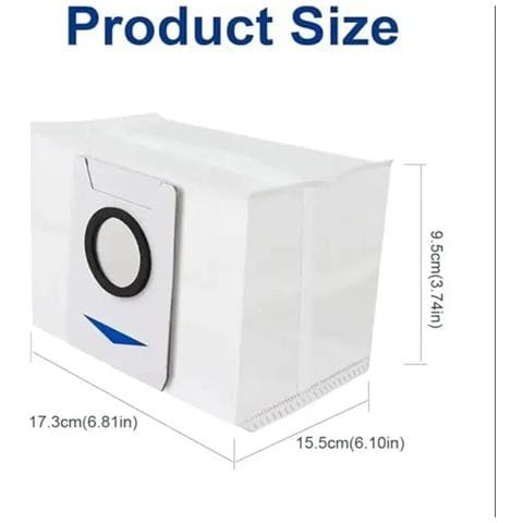 Sacchetti Per Aspirapolvere Per Ecovacs Deebot X1 Omni Confezione Da 6 - Foto 9