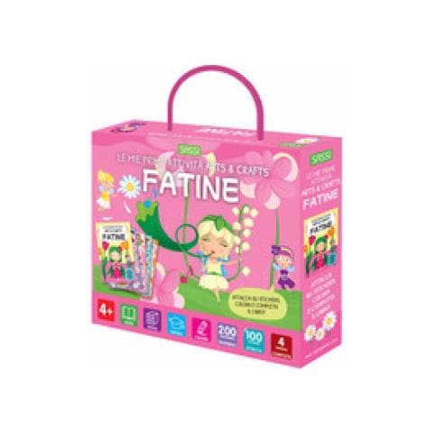 Giulia Meneguzzo - Fatine. Le mie prime attività arts & crafts. Ediz. a colori. Con penna speciale da ricalco. Con 100 sticker. Con 200 trasferibili - Foto 1