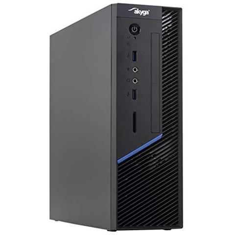 Case Computer Desktop SFF Mini-ITX 2 Porte USB 3.2 Gen 1 (3.1 Gen 1) Tipo A Colore Nero - Foto 1
