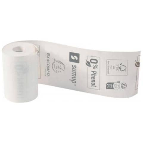 Rotolo di Scontrini 40762E in Plastica Colore Bianco - Foto 2