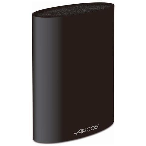 Blocco - Blocco Universale Per Coltelli Fino A 20 Cm In Gomma Termoplastica 220 X 160 X 65 Mm. Colore Nero. - Foto 1