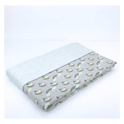 Coperta Lettino Baby Idea Mlur Unicorno Rosa - Foto 1