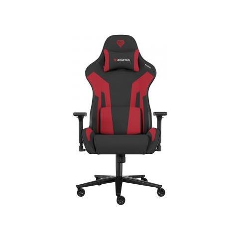Nitro 720 Sedia Da Gaming Per Pc Sedile Riempito D'aria Nero - Foto 1