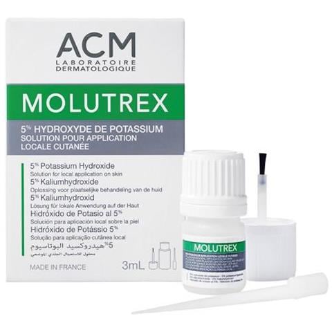 Soluzione Per Applicazione Cutanea Locale 5% Idrossido Di Potassio 3ml Molutrex Acm - Foto 2