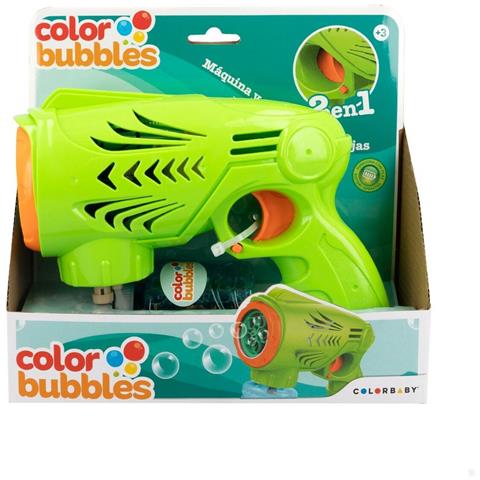 Gioco Di Bolle Di Sapone Colorbaby Color Bubbles 150 Ml Verde 20 X 16,5 X 8 Cm (6 Unità) - Foto 2